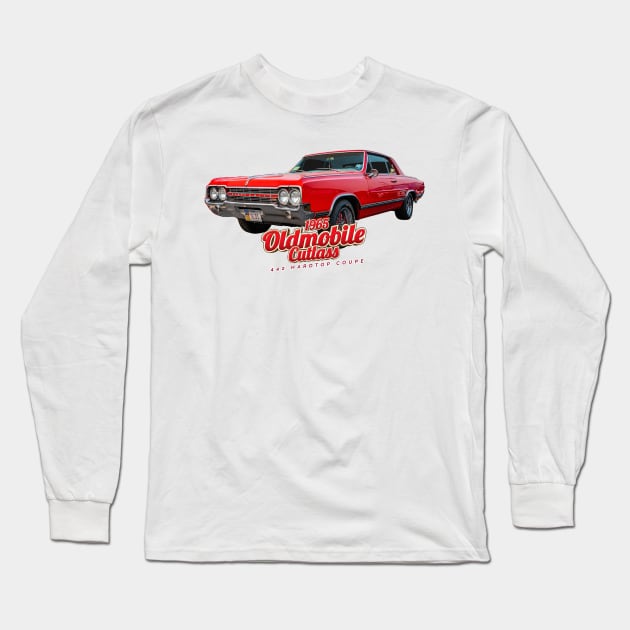 1965 Oldsmobile Cutlass 442 Hardtop Coupe Long Sleeve T-Shirt by Gestalt Imagery